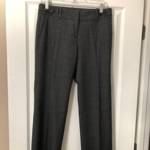 ANN TAYLOR DARK GREY TROUSERS - Picture 2 of 4